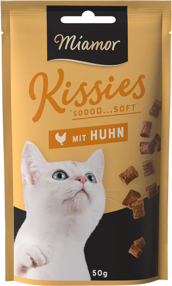 Miamor Katzenleckerli Kissies mit Huhn